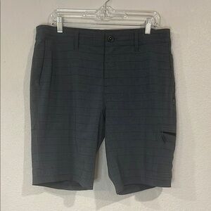 O’Neill Crossover hybrid shorts navy stripe 34 waist